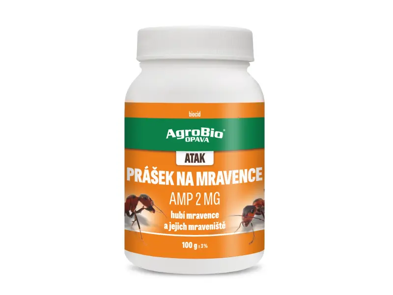 AgroBio ATAK Prášek na mravence AMP 2 MG
