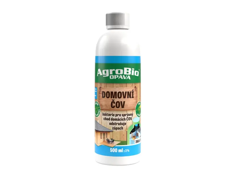 AgroBio INBAKTER Domovní ČOV, tekuté 500 ml
