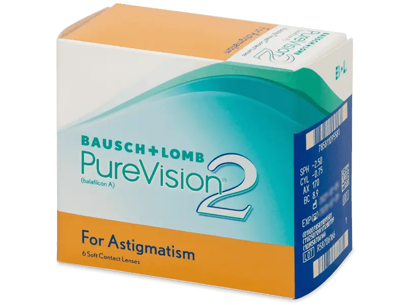 Bausch & Lomb PureVision 2 for Astigmatism (6 čoček)