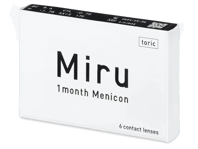Menicon Miru 1 Month toric (6 čoček)