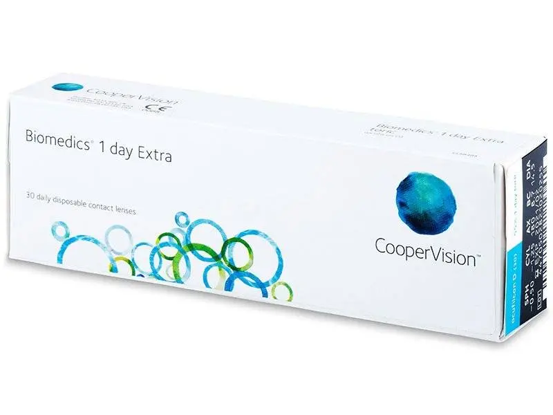 CooperVision Biomedics 1 Day Extra (30 čoček)