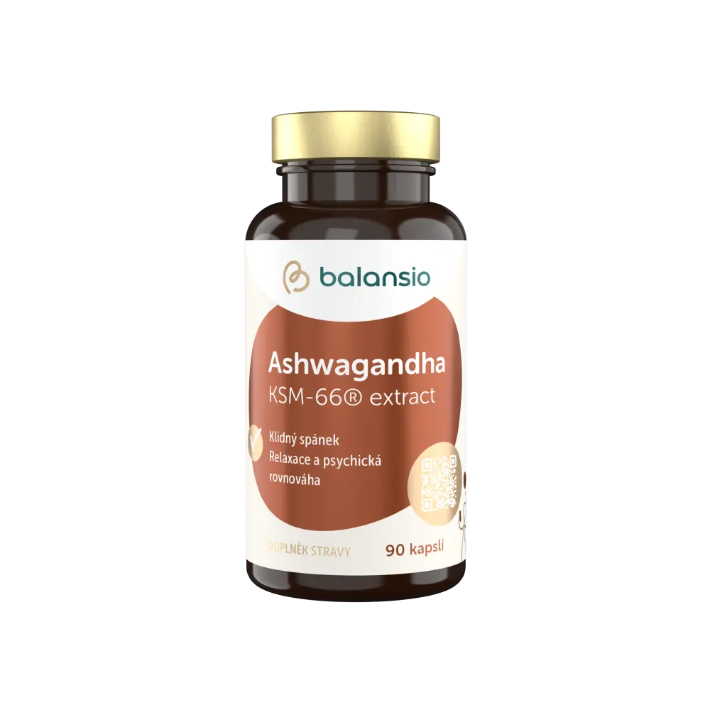 Ashwagandha KSM-66 - Balansio, 90 kapslí