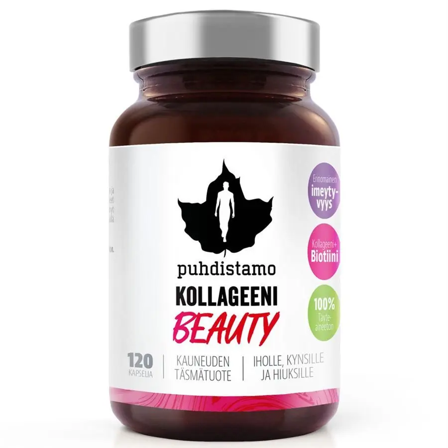 Puhdistamo Collagen Beauty (Kolagenové peptidy Verisol®) 120 kapslí