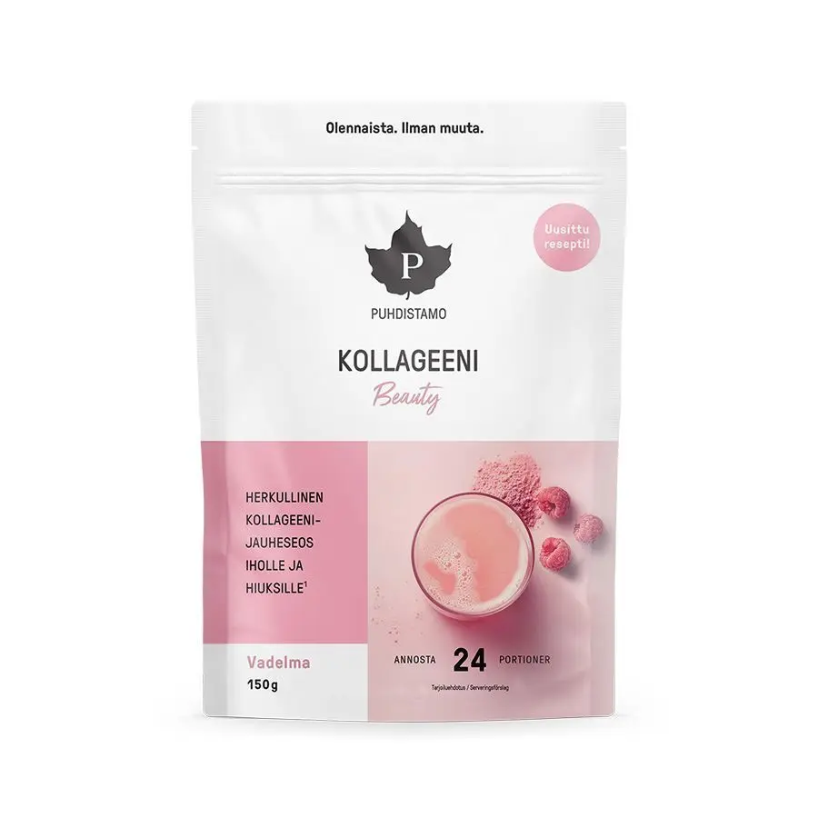 Puhdistamo Collagen Beauty 150 g - malina