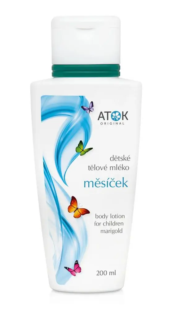 Atok Dětské tělové mléko měsíček 200 ml