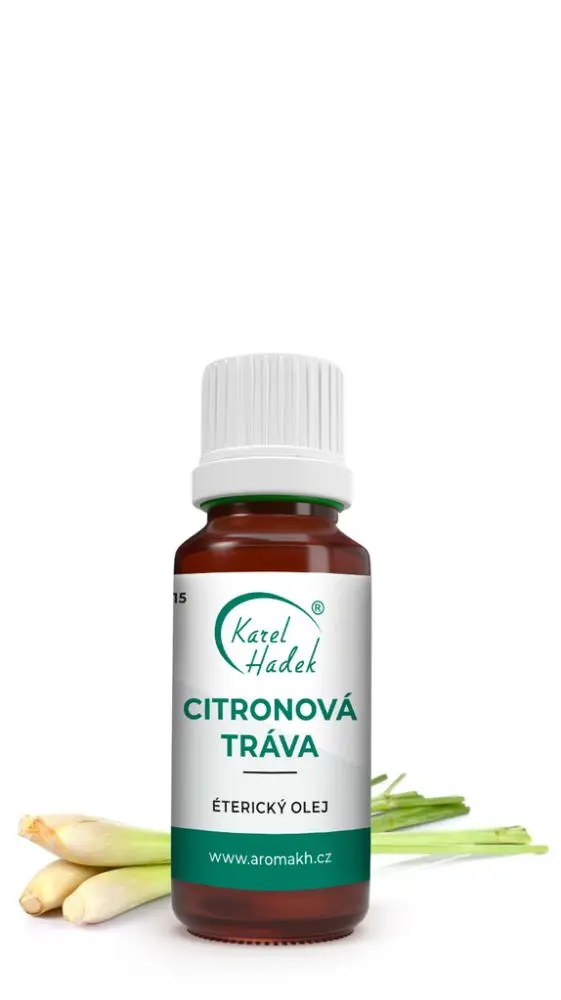 Éterický olej Citrónová tráva Hadek velikost: 10 ml