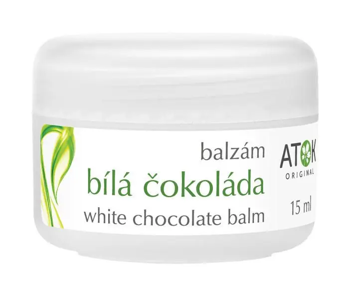 Balzám bílá čokoláda Atok