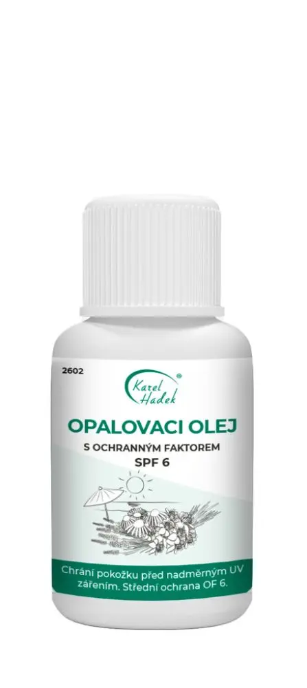 Hadek Opalovací olej SPF 6 velikost: 20 ml