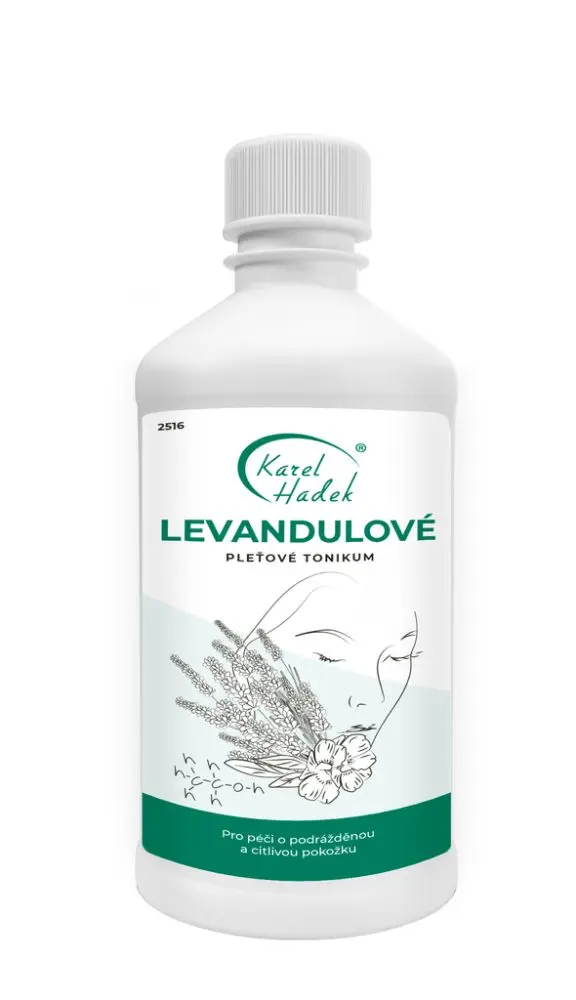 Levandulové Pleťové tonikum Hadek velikost: 500 ml