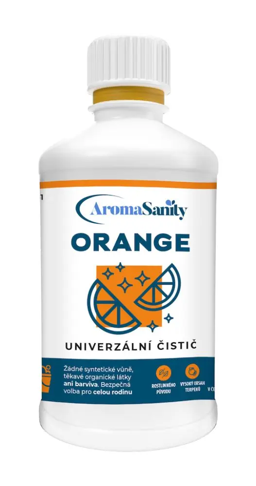 AromaSanity Pomerančový aroma-čistič ORANGE velikost: 500 ml