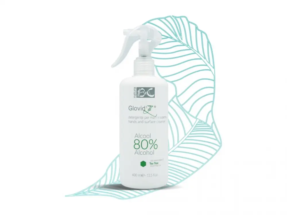 BeC Natura Glovid Z - Čistící přípravek na ruce a povrchy 400ml