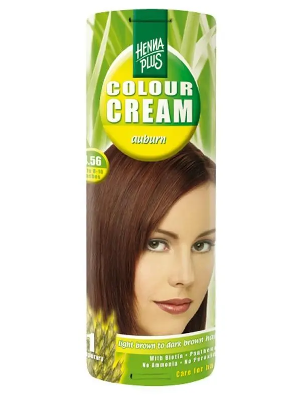 HENNA PLUS Přírodní barva na vlasy 4.56 Kaštanová 60 ml
