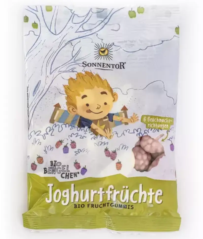 Sonnentor Jogurtové ovoce - želé s jogurtem, BIO, 100 g