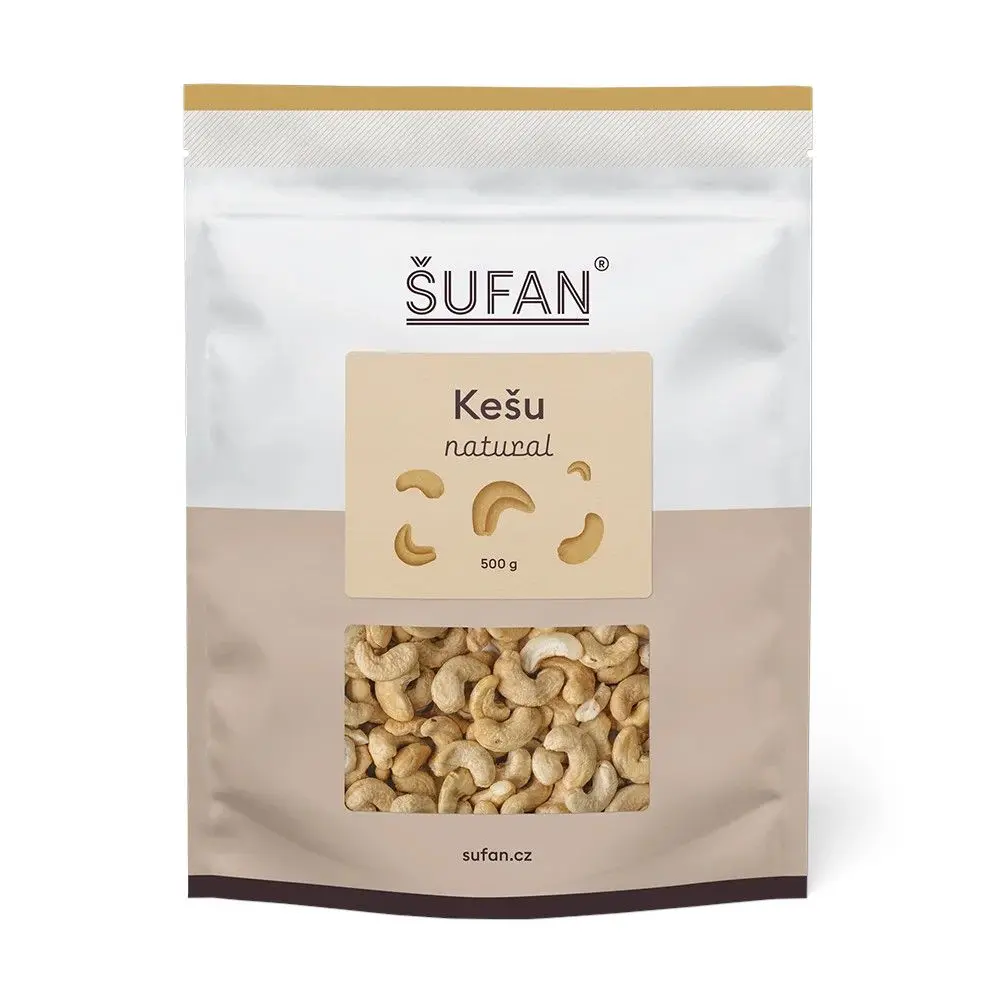 Šufan Kešu natural W240 500 g