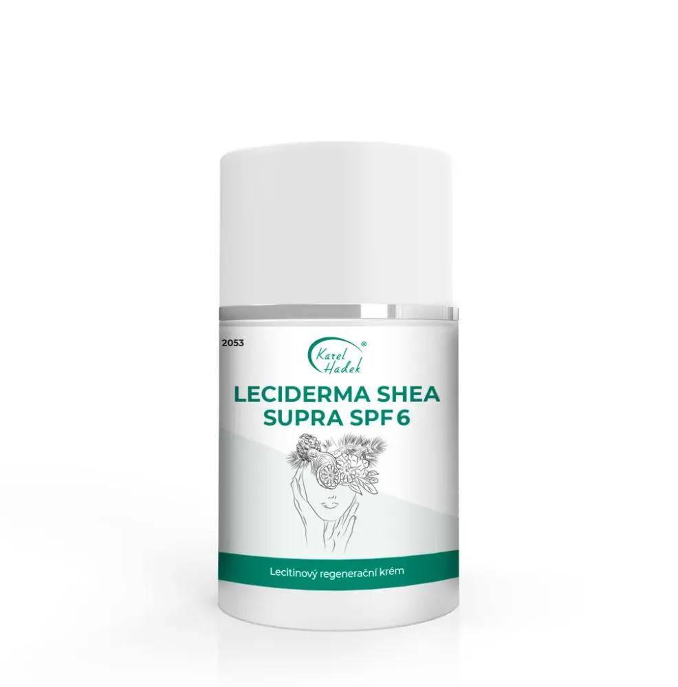 Leciderma Shea Supra SPF6 Regenerační krém Hadek