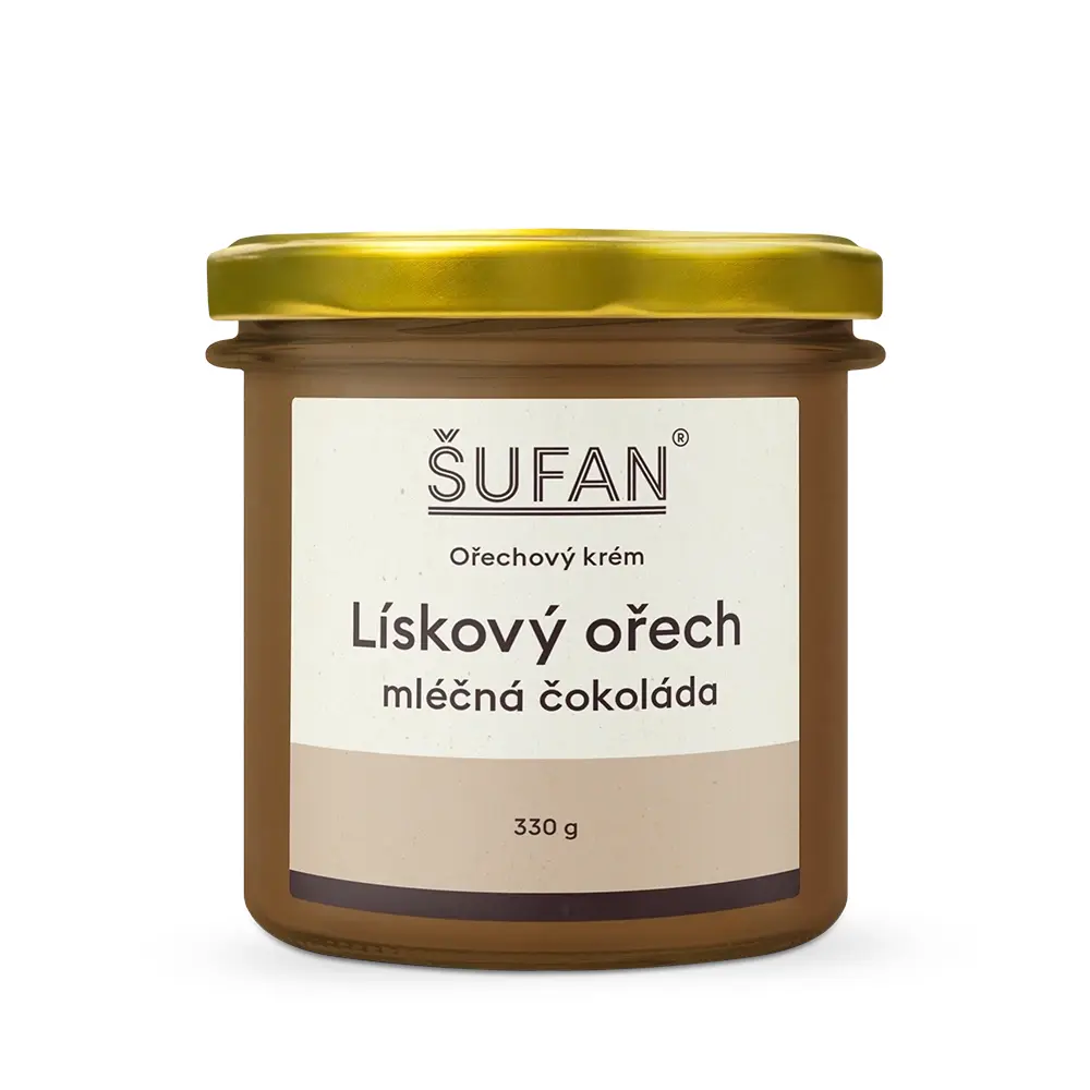 Šufan Lískový ořech s mléčnou čokoládou 330 g