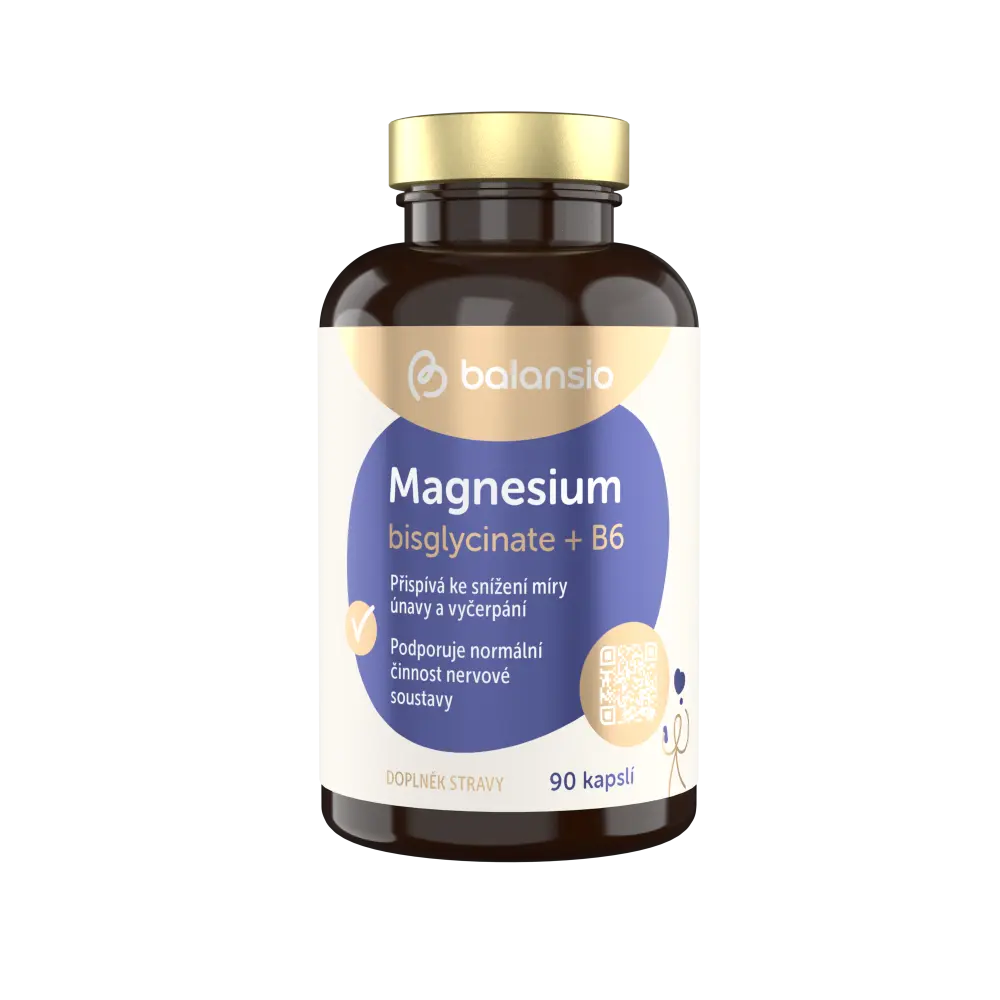 Balansio Magnesium + B6, 90 kapslí
