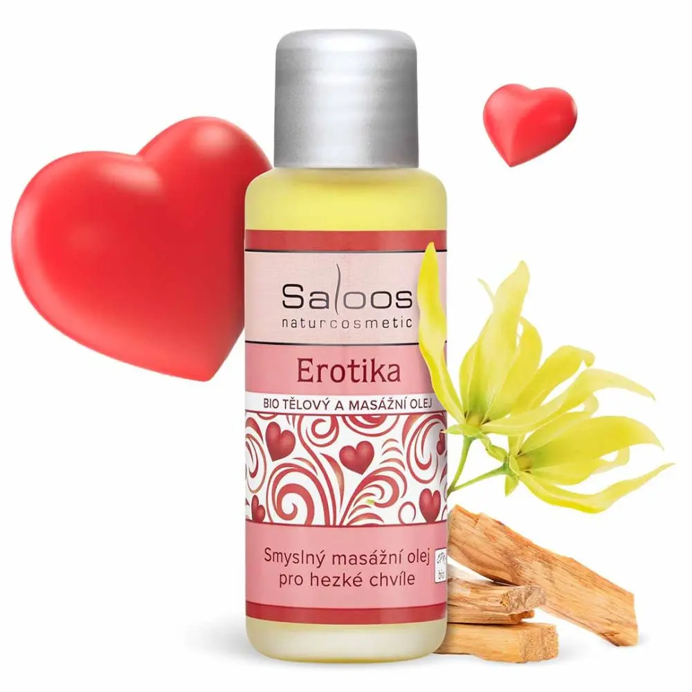 Saloos Masážní olej Erotika 125 ml