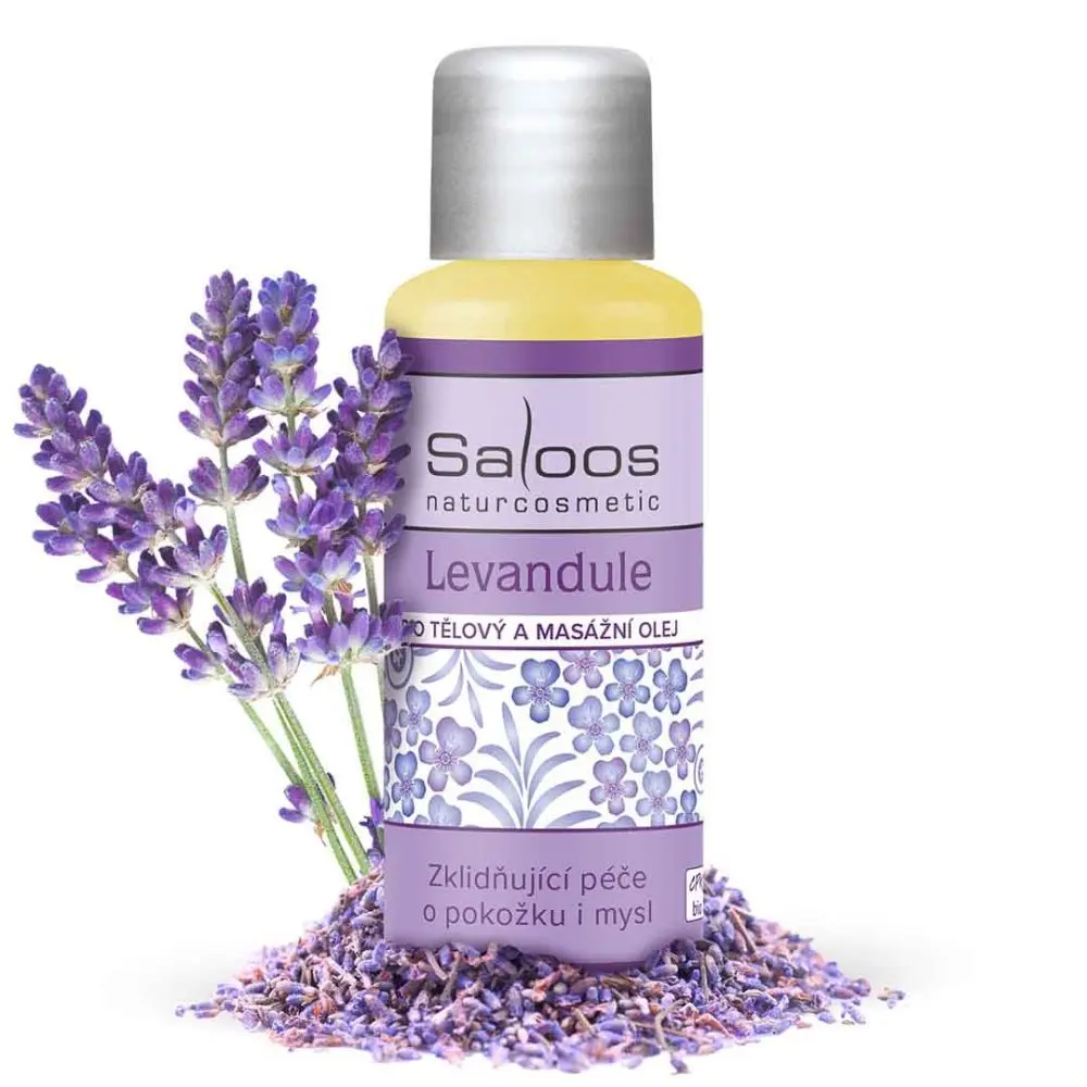 Saloos Masážní olej Levandule 50 ml