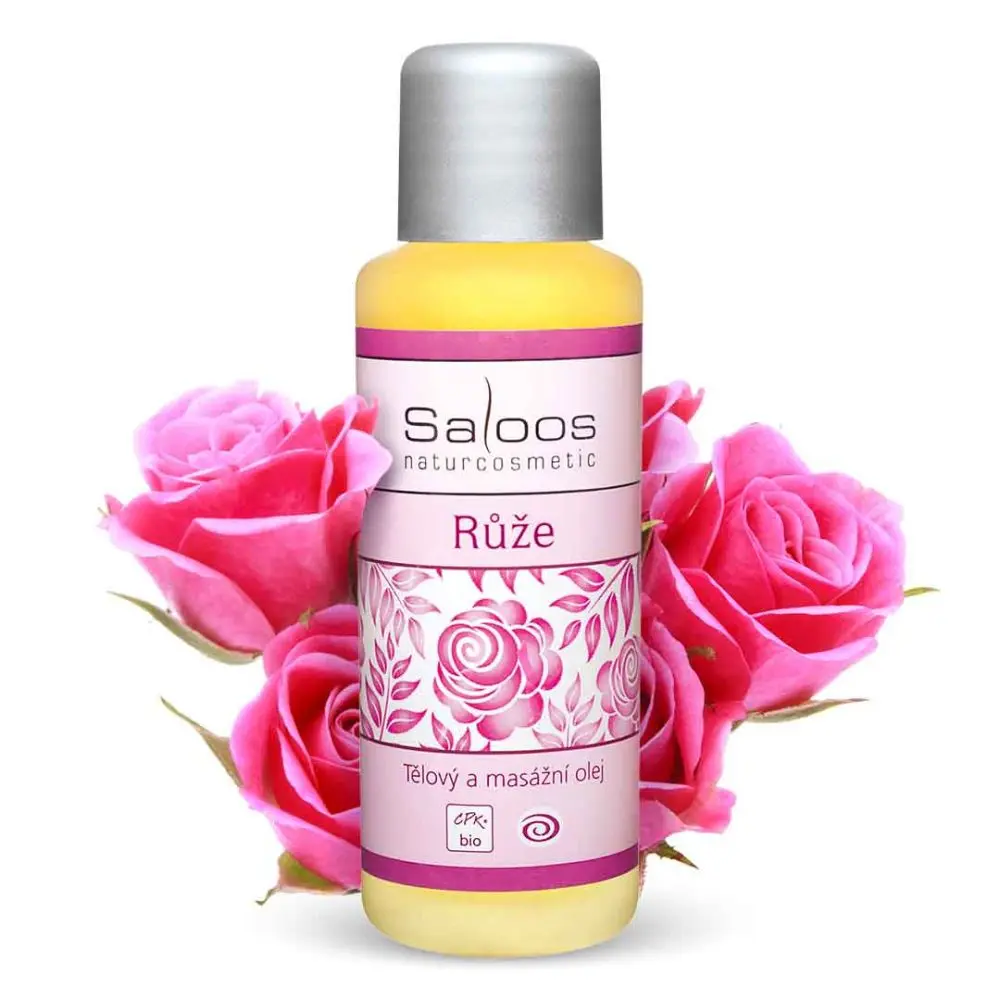Saloos tělový a masážní olej Růže 50 ml