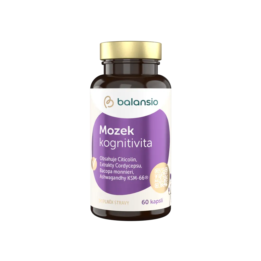 Mozek - kognitivita - Balansio, 60 kapslí