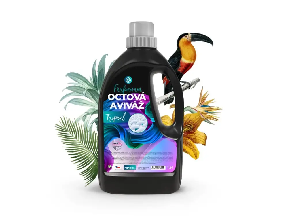 Nanolab Parfémovaná octová aviváž Tropical 1,5L
