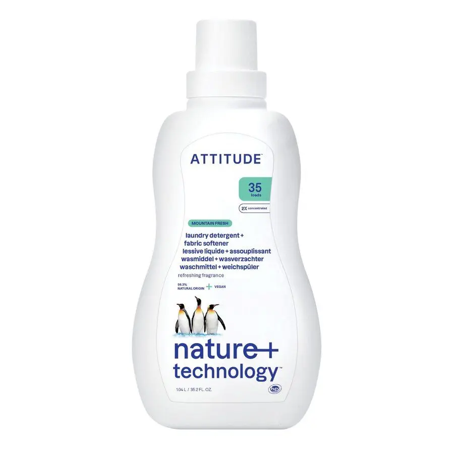 Prací gel a aviváž (2 v 1) s vůní Mountain Essentials, 1 050 ml