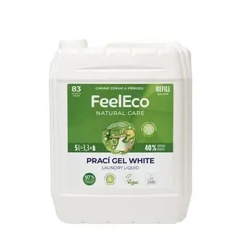 Feel Eco prací gel na bílé prádlo 5 l