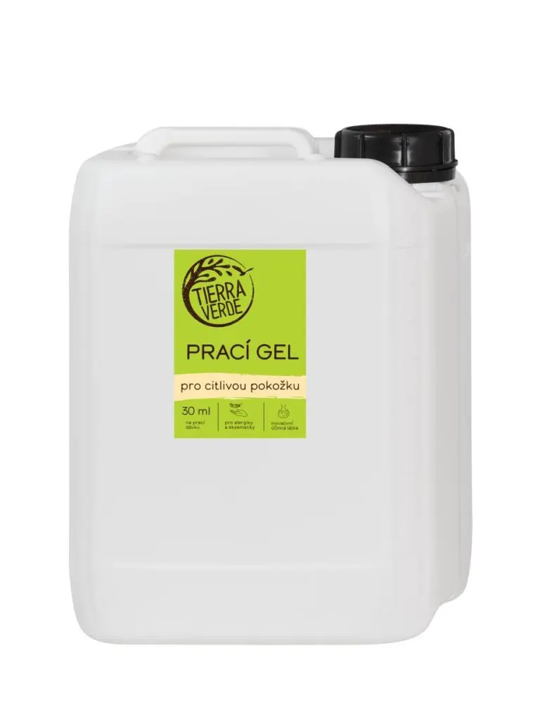 Tierra Verde Prací gel pro citlivou pokožku kanystr 5 l