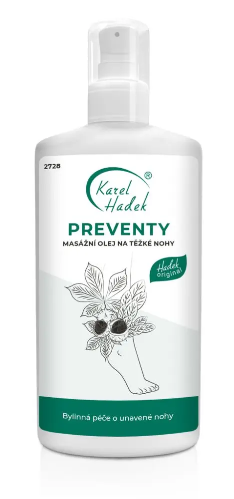 Hadek Preventy Masážní olej