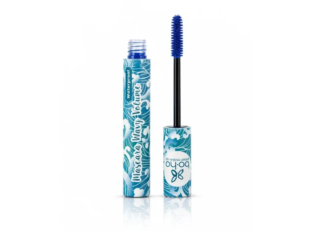 BO.HO Přírodní prodlužující voděodolná řasenka - Wave Volume - modrá 10 ml