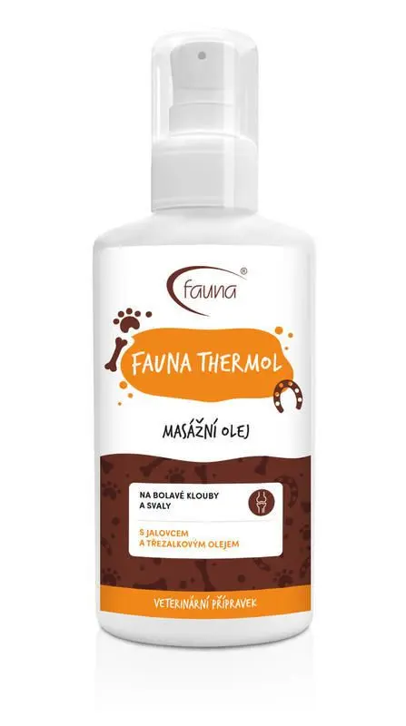 Aromafauna Prohřívací masážní olej Fauna Thermol