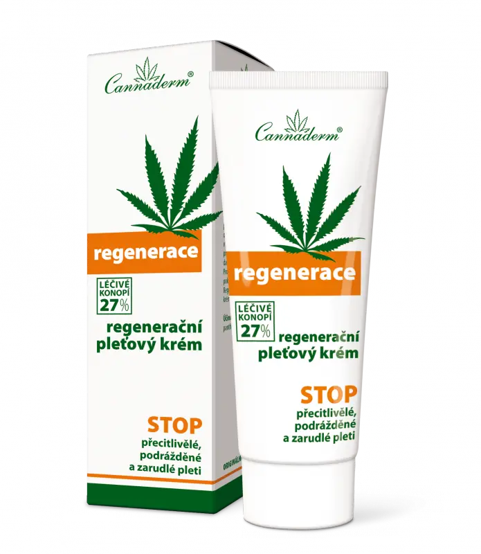 Cannaderm Regenerace ošetřující krém 75 g