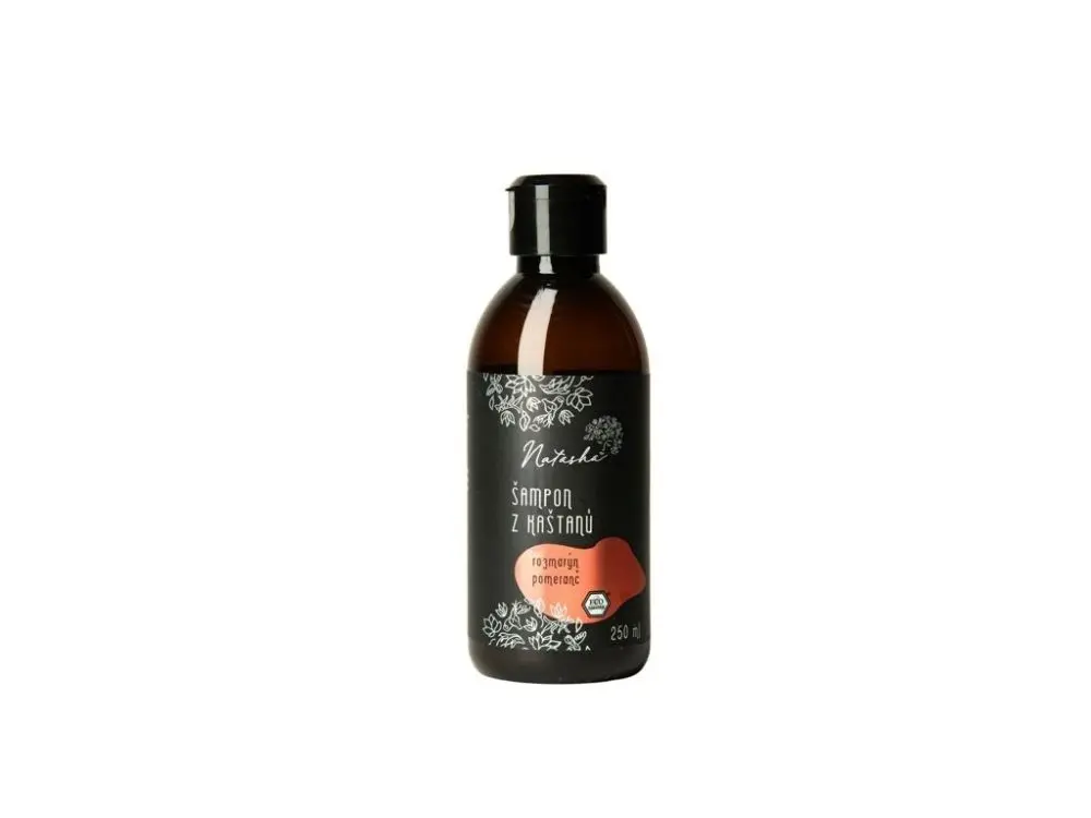 Natasha Šampon z kaštanů Rozmarýn a Pomeranč 250 ml