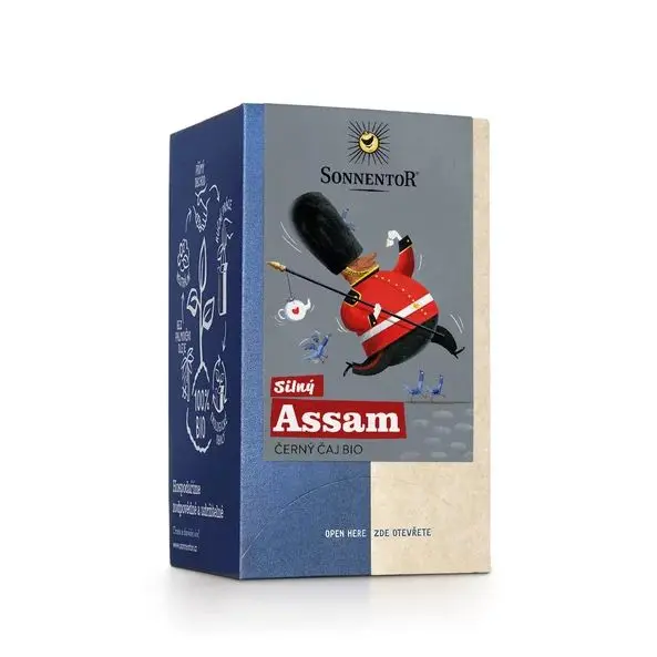 Sonnentor - Silný Assam, porcovaný čaj, BIO, 18 ks