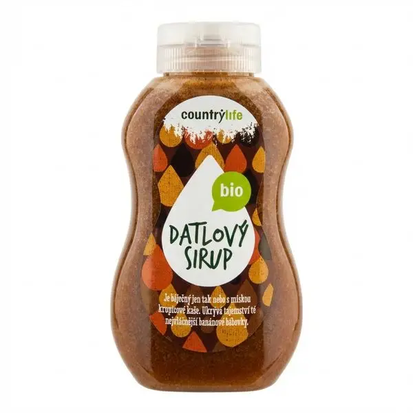 Country life BIO Sirup datlový 250 ml