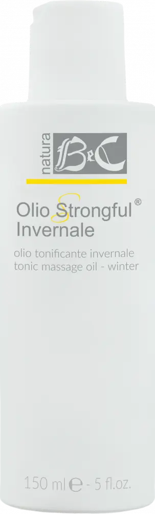BeC Natura Strongful Invernale - Dermotonizující masážní olej pro ty, kteří dělají zimní sporty 150 ml