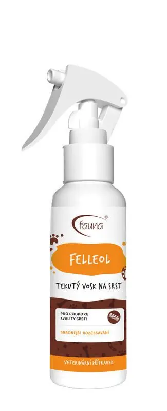Aromafauna Tekutý vosk Felleol pro péči o srst