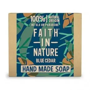 Tuhé mýdlo Modrý cedr 100 g Faith in Nature