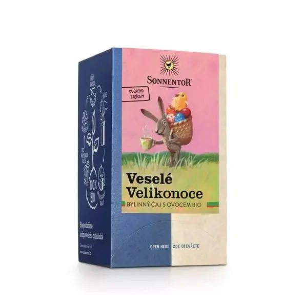 Sonnentor Veselé Velikonoce, porcovaný čaj, BIO, 27 g