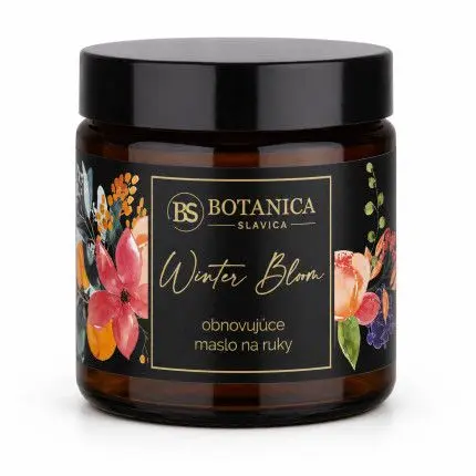 Botanica Slavica Winter Bloom - Obnovující máslo na ruce pro intenzivní výživu a ochranu pokožky 120 ml