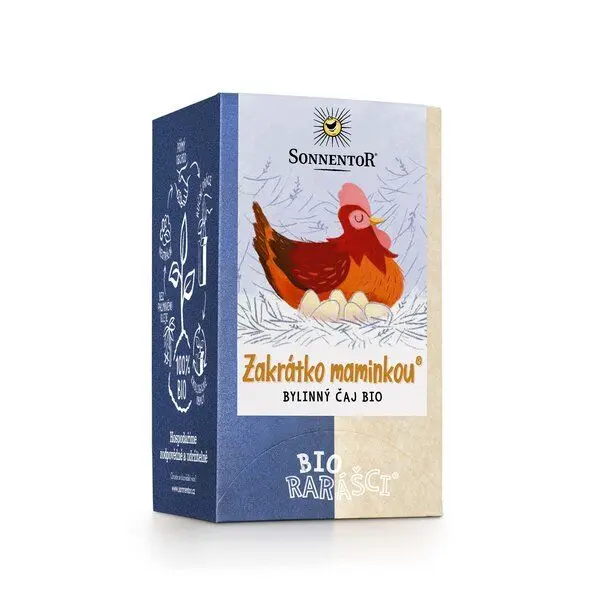 Zakrátko maminkou (čaj bio, bylinná směs, porcovaný, 21,6 g)
