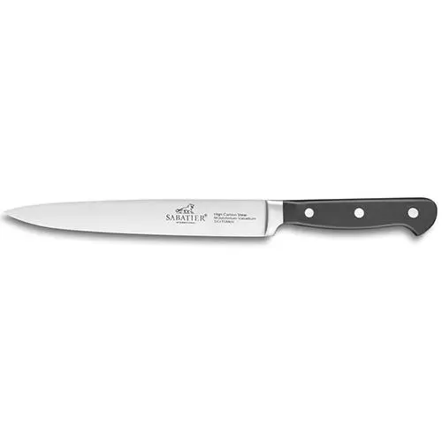 Lion Sabatier Nůž na maso PLUTON 20 cm, nerezové nýty, černá