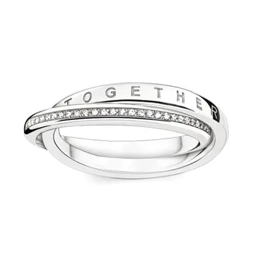Thomas Sabo Prsten Navždy spolu D TR0018 725 14 48 Sterling silver