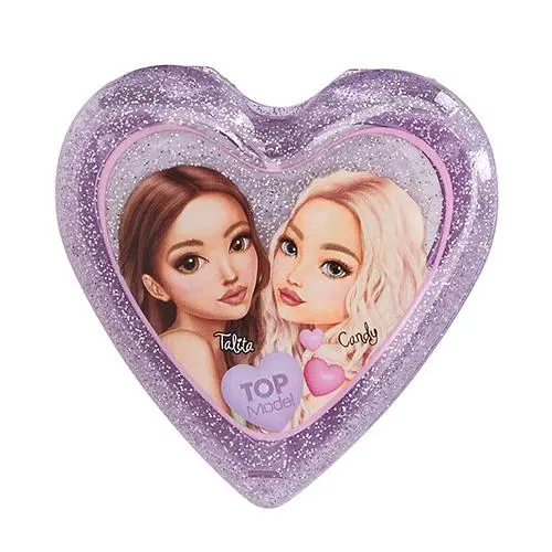 Top Model Skládací hřeben, Růžový, Christy a Sasha