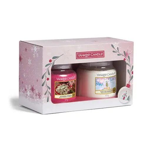 Yankee Candle Vánoční dárková sada 2 středních svíček Classic