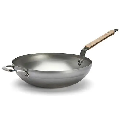 de Buyer Wok pánev Mineral B Bois 32 cm