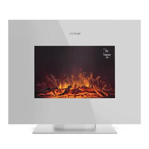 Cecotec Ready Warm 2700 Design Flames Bílá