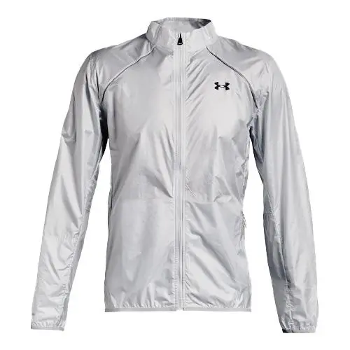 Under Armour Impasse Run 2.0 bunda šedá