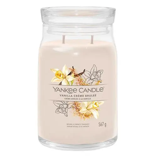 Yankee Candle Signature Vanilla Crème Brûlée 567 g